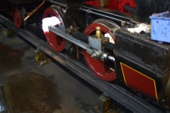 … including re-fitting the coupling and connecting rods …