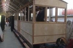 Meanwhile, good progress was being made on carriage No. 24 by a number of volunteers throughout the weekend.