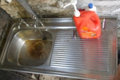 The sink inside the Engine Shed has been cleaned – is it a vain hope that it is kept clean