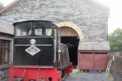 Monday, 31.7.2023. No. 11 is parked outside the Engine Shed ...