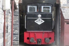 Sunday, 6.8.2023. Ben drives No. 11 out of the Engine Shed ...