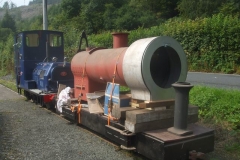 … to position it on the Upper Corris branch siding.