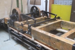 Today, the brake arrangements for the Trestle waggon were assembled ...