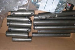 … and a batch of pins for the braking system in the bogies for carriages 23 & 24 have been made.