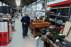 David Arnold has been working on the heritage waggon.