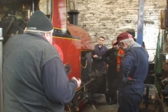 There is much discussion on locomotive brakes with the TR staff who had earlier assisted in analysing No. 7's travails ...