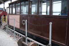 … one panel has been cut to fit to give the carriage a flush finish as with Nos. 21 – 23 …