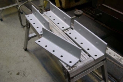 … and the last of the bogie spring support brackets for carriages 23 & 24 have been cleaned up and treated with primer.
