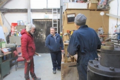 ... while Robin has been working on carriage No. 24, and is in deep discussion with Bill ...