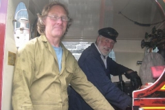 Friday, 26.6.15. Bob and  Derek are footplate crew today …