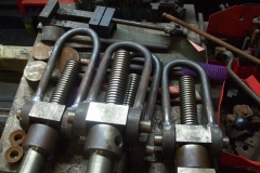 … while in the Engine Shed, more screw couplings are being assembled …