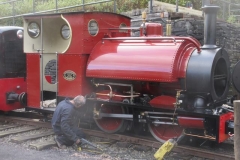 ... so that Trefor can carry out the washout without splashing water around within the Shed.