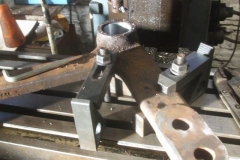 Wednesday, 12.1.2022. Phil is making a superb job of restoring our point fittings to good working order ...