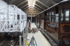 Meanwhile, with the frames of carriage No. 24 over the pit …