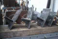 ... to produce brackets for fitting spring buffers to van No. 204 (they are HOT!)...