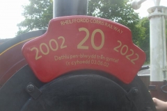 ... celebrating 20 years' passenger operations on the railway!