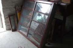 … leaving some intact windows for potential use elsewhere.