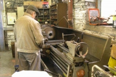 … and Steve has started turning the last axlebox for carriages 23 & 24.