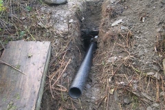 By the end of the day, a drain is inserted …