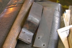 A pair of lamp brackets have been made up for loco No. 11.