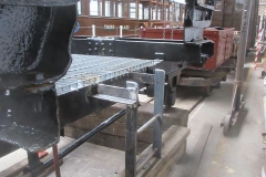 ... and Adrian has fabricated another set of access steps to waggon No. 203 ...