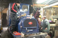 In the meantime, Simon Quincey and Trefor have been re-assembling No. 6’s engine …
