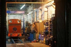 No. 7 sits quietly in the engine shed.