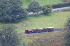 The train makes its way towards Maespoeth...