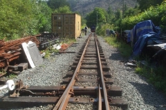 At the end of the day, it is a long walk for John to fetch No. 6 to remove the carriages to the Shed …
