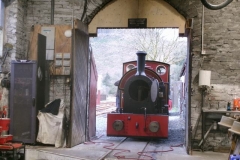 Friday, 22.3.2024. No. 7 is prepped outside the Engine Shed ...