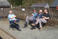 … and the weather encourages lunch (and other) breaks to be taken outside!