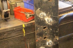 … before welding plugs to fill holes no longer required …
