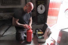 Thursday, 20.7.2023. It is fire extinguisher inspection time again …