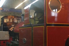It does not take long before the loco is steamed …