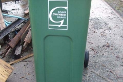 No excuses – we now have our own waste bin (collections on Tuesdays).