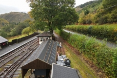 Sunday, 23.10.2022. The main October Workweek task was to slate the waggon shelter roof.