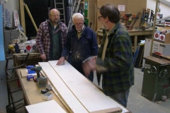 … and Charles, Phil & Neil prepare and assemble …