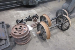 ... and various waggon components are delivered from us for engineering work to be carried out in due course.