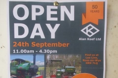 A poster has appeared for Keef's Open Day - Wot, no No. 10?