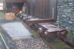 ... and the rail carrying waggons assembled together.