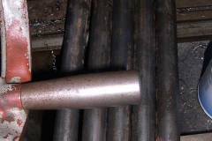 In the Engine Shed, push (or is it pull?) rods have been prepared for carriages 22 & 23.