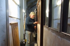 Friday, 3.3.2017. Dave is preparing more of carriage No. 20 …