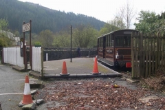 A view of the train in Corris we have never seen before!