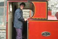Sunday, 8.5.2016. Jack is sharing footplate duties on No. 7 today …