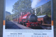 It is good to see a photo of No. 10 and train, featuring heavily on Alan Keef's 2024 Calendar!