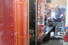 On the other side of the loco, the lower cab edge lining is now complete - it looks good!