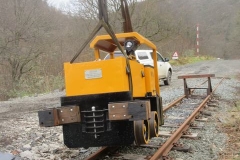 ... and the next time we see No. 9 it is being off-loaded at Maespoeth ...