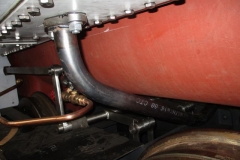 The balance pipe in place on the loco.