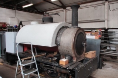 With the saddle tank in place the loco starts to look more complete.