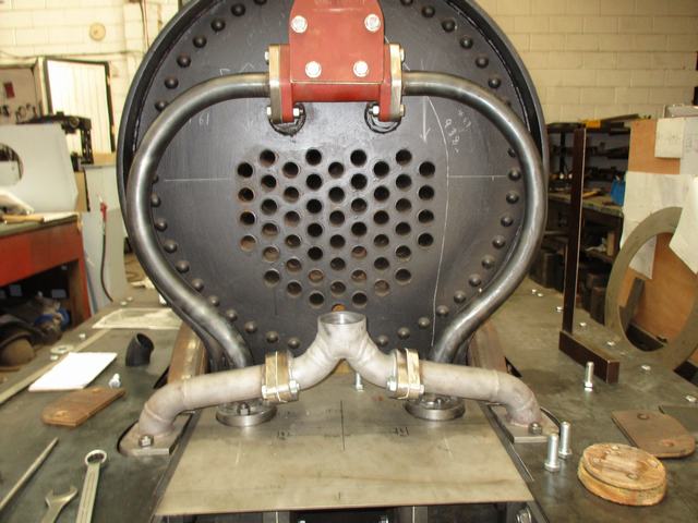 A good view of what will be inside the smokebox.